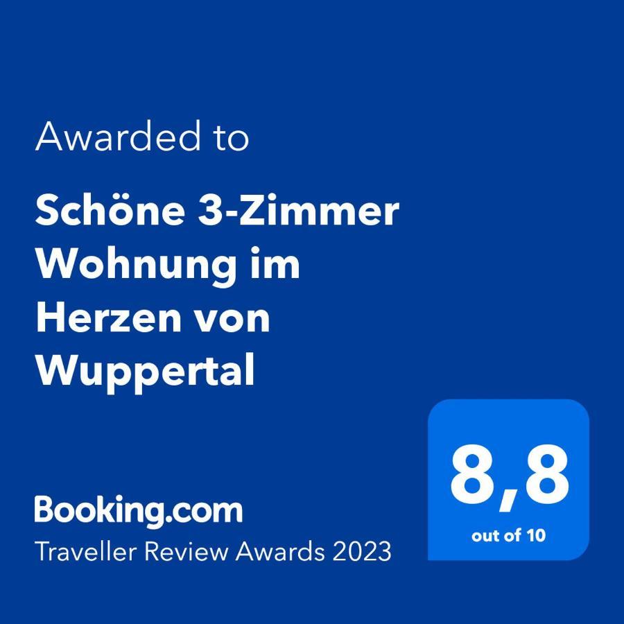 Schoene 3-Zimmer Wohnung Im Herzen Von Wuppertal Exterior foto